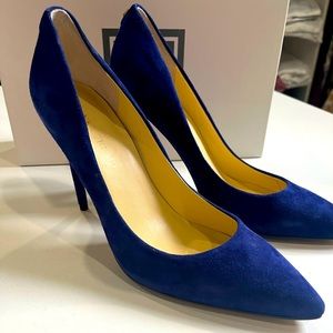 Ivanka Trump suede pumps